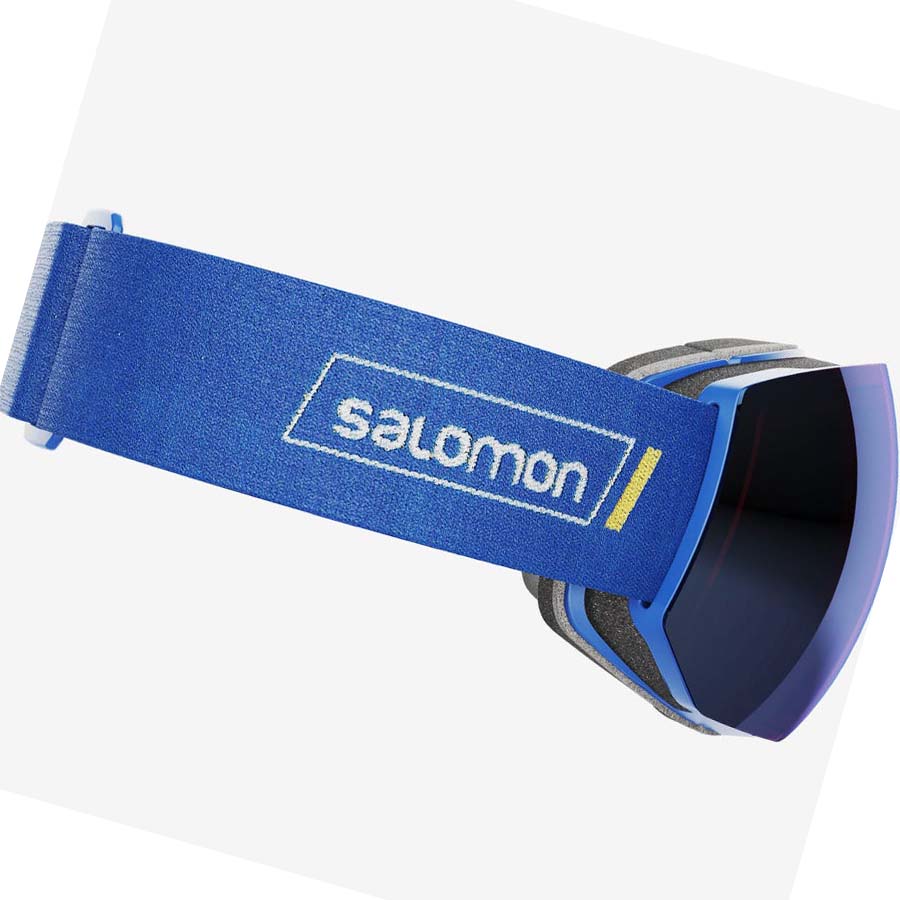 Salomon RADIUM PRO SIGMA Védőszemüveg Férfi Kék | HU 2732MQZ